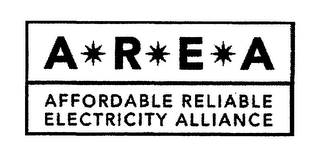 AREA AFFORDABLE RELIABLE ELECTRICITY ALLIANCE logo