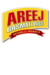 AREEJ BASMATI RICE NATURALLY AROMATIC logo