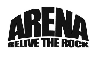 ARENA RELIVE THE ROCK logo