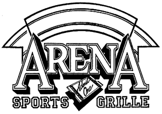 ARENA SPORTS GRILLE ADMIT ONE logo