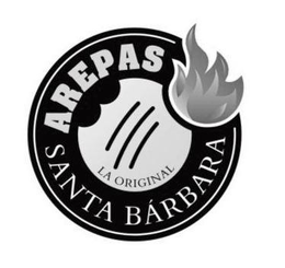 AREPAS SANTA BÁRBARA LA ORIGINAL logo