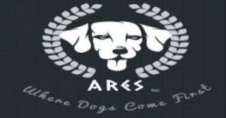 ARES INC WHERE DOGS COME FIRST logo