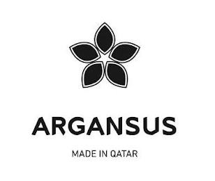 ARGANSUS MADE IN QATAR logo