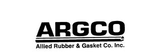 ARGCO ALLIED RUBBER & GASKET CO. INC. logo
