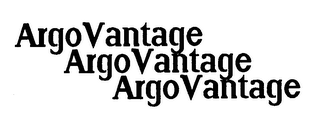 ARGO VANTAGE logo