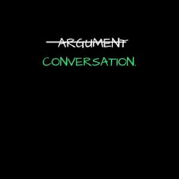 ARGUMENT CONVERSATION. logo
