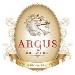 ARGUS BREWERY LOCALLY BREWED IN CHICAGO logo