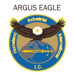 ARGUS EAGLE HOMELAND INDUSTRIAL INTERNATIONAL SECURITY I.C. logo