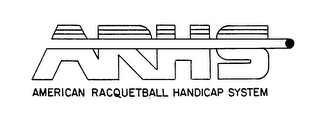 ARHS AMERICAN RACQUETBALL HANDICAP SYSTEM logo