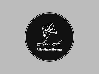 ARI. A A BOUTIQUE MASSAGE logo