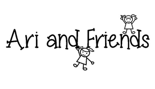 ARI AND FRIENDS logo