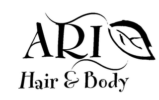 ARI HAIR & BODY logo