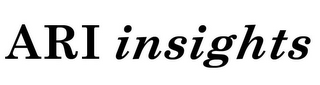 ARI INSIGHTS logo