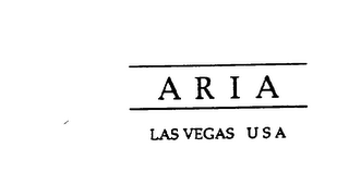 ARIA LAS VEGAS USA logo
