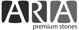 ARIA PREMIUM STONES logo