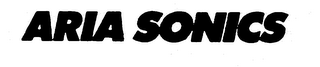 ARIA SONICS logo