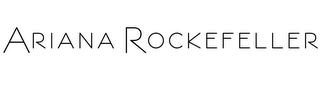 ARIANA ROCKEFELLER logo