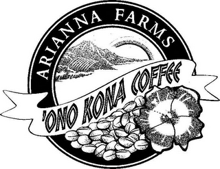 ARIANNA FARMS 'ONO KONA COFFEE logo