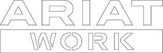 ARIAT WORK logo