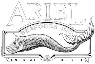 ARIEL SEAFOODS INC. MONTREAL DESTIN logo