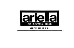 ARIELLA OF BEVERLY HILLS MADE IN U.S.A. logo