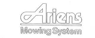 ARIENS MOWING SYSTEM logo