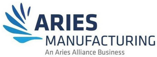 ARIES MANUFACTURING AN ARIES ALLIANCE BUSINESS logo