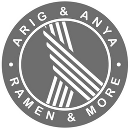 ·ARIG & ANYA· RAMEN & MORE logo