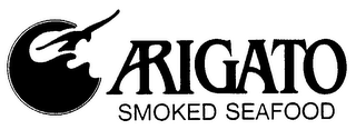 ARIGATO SMOKED SEAFOOD logo