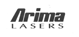 ARIMA LASERS logo