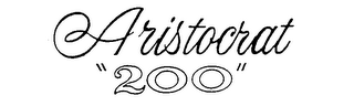ARISTOCRAT "200" logo