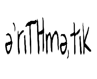 A'RITHMA,TIK logo