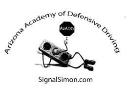 ARIZONA ACADEMY OF DEFENSIVE DRIVING SIGNALSIMON.COM AZADD logo
