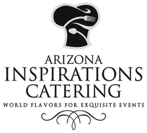 ARIZONA INSPIRATIONS CATERING WORLD FLAVORS FOR EXQUISITE EVENTS logo
