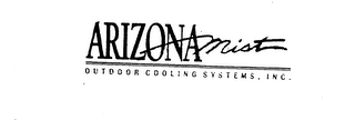 ARIZONA MIST OUTDOOR COOLING SYSTEMS, INC. logo