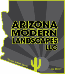 ARIZONA MODERN LANDSCAPES LLC LICENSED BONDED INSURED ROC 330337 logo