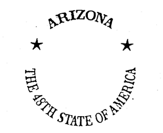ARIZONA THE 48TH STATE OF AMERICA logo