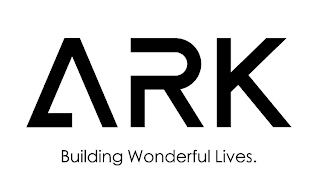 ARK BUILDING WONDERFUL LIVES. logo