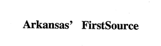 ARKANSAS' FIRSTSOURCE logo