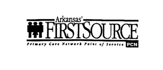 ARKANSAS' FIRSTSOURCE PRIMARY CARE NETWORK POINT OF SERVICE PCN logo