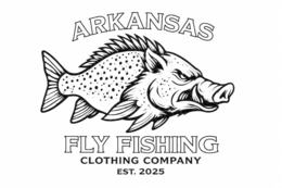 ARKANSAS FLY FISHING CLOTHING COMPANY EST. 2025 logo