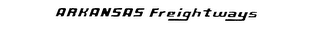 ARKANSAS FREIGHTWAYS logo