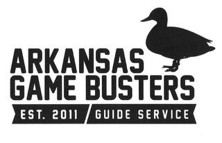 ARKANSAS GAME BUSTERS EST. 2011 GUIDE SERVICE logo