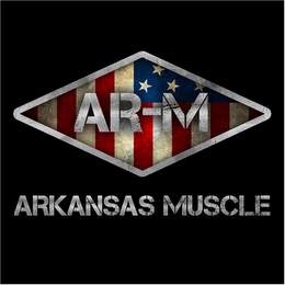 ARKANSAS MUSCLE AR-M logo
