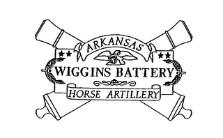 ARKANSAS WIGGINS BATTERY HORSE ARTILLERY logo