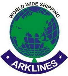 ARKLINES WORLD WIDE SHIPPING logo