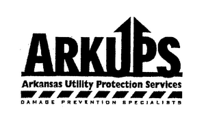 ARKUPS ARKANSAS UTILITY PROTECTION SERVICES DAMAGE PREVENTION SPECIALISTS logo