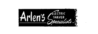 ARLEN'S ELECTRIC SHAVER SPECIALISTS logo