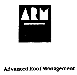 ARM ADVANCED ROOF MANAGEMENT logo