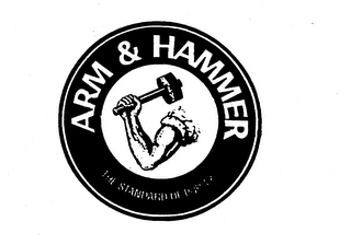 ARM & HAMMER THE STANDARD OF PURITY logo